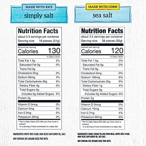 Gluten-Free Rice & Corn Crackers Variety Pack (4 Boxes)