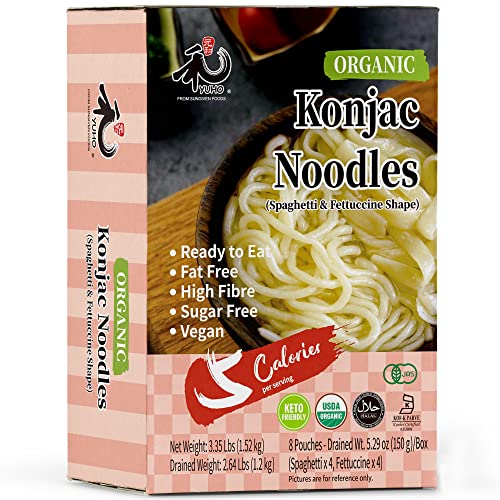 Organic Shirataki Konjac Variety Pasta (8 Pack)