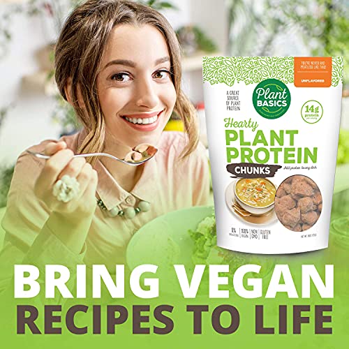 Unflavored Plant Protein Chunks (1 lb)