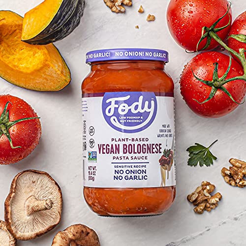 Low FODMAP Certified Vegan Bolognese Sauce