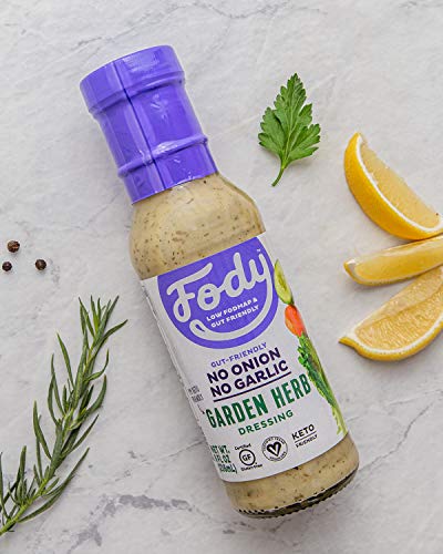 Low FODMAP Vegan Garden Herb Salad Dressing