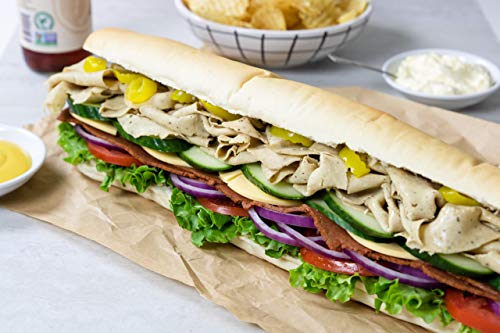 Unreal Roasted Turk'y, Thin-sliced, Plant-based, 100% Vegan (1LB)