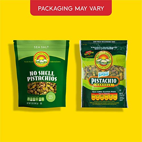 Salted and Roasted Pistachio Kernals (12 Oz Bag)