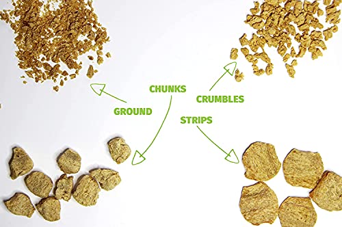 Unflavored Plant Protein Chunks (1 lb)