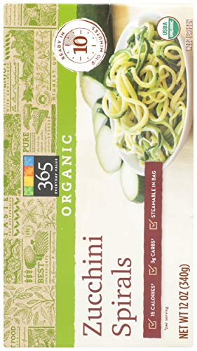 Frozen Organic Vegetables, Zucchini Spirals (12oz.)