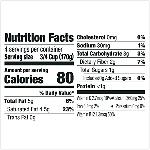 Unsweetened Vanilla Coconut Milk Yogurt (24 oz)