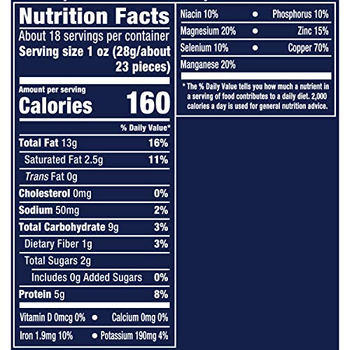 Lightly Salted Whole Cashews (18.25oz. Resealable Canister)