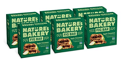 Apple Cinnamon Whole Wheat Fig Vegan Snack Bars (6 ct)