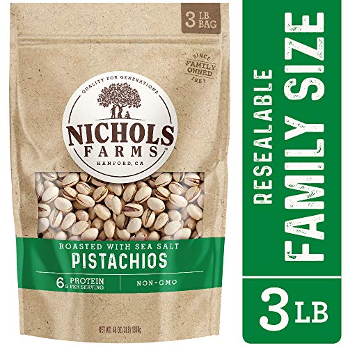 In-Shell Pistachios - Roasted & Sea Salted (3lb Bag)