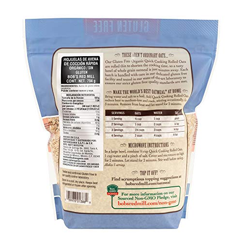 Gluten Free Quick Cooking Oats (32 oz)