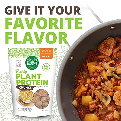 Unflavored Plant Protein Chunks (1 lb)