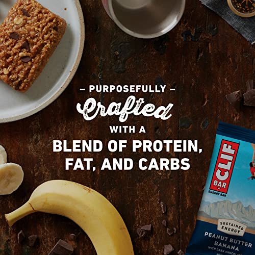 Peanut Butter Banana with Dark Chocolate Energy Bars (12 ct)