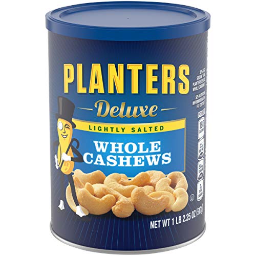 Lightly Salted Whole Cashews (18.25oz. Resealable Canister)