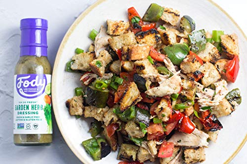Low FODMAP Vegan Garden Herb Salad Dressing
