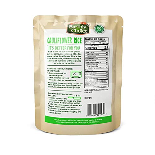 Cauliflower Rice (6 Pouches, 8.5 ounces)