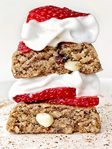 Low FODMAP Strawberry Shortcake Snack Bars (8 Pack)