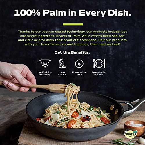 Gluten-Free Hearts of Palm Pasta Sampler (9oz 6 Count)