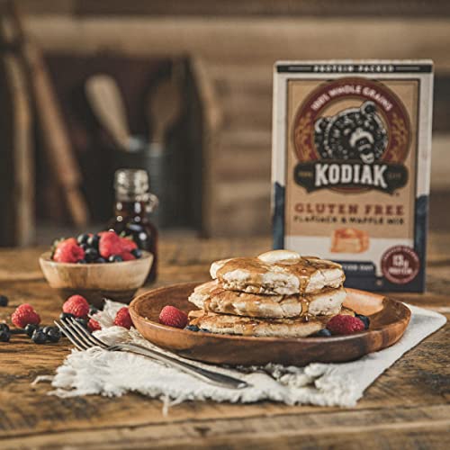 Gluten Free Protein Flapjack and Waffle Mix, (16oz, Pack of 3)