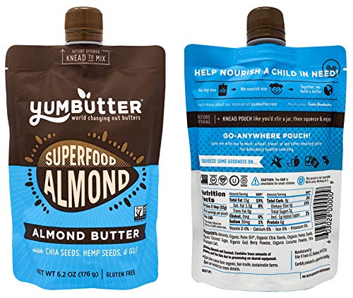 Almond Butter, Cashew Butter, and Protein Almond Butter (Pack of 6)