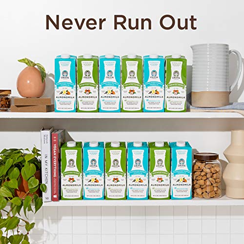 Unsweetened Almond Milk (32 Oz, Pack of 6)