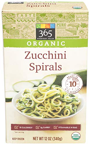 Frozen Organic Vegetables, Zucchini Spirals (12oz.)