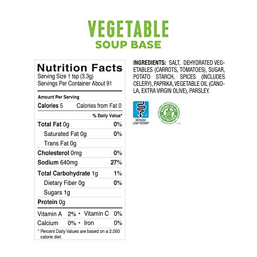 Low-FODMAP Vegetable Soup Base (10.6 oz)