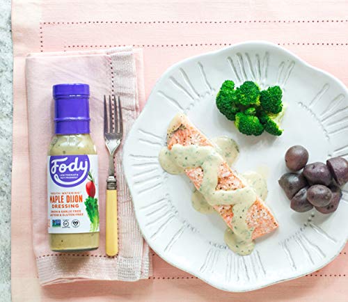 Low FODMAP Vegan Maple Dijon Salad Dressing