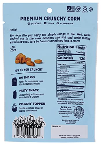Corn Snack Sea Salt (4 Ounce)