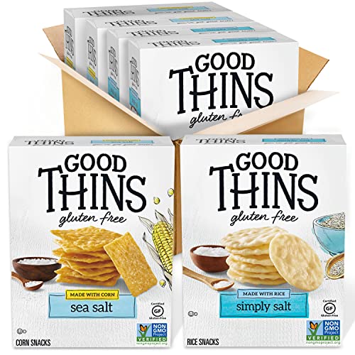 Gluten-Free Rice & Corn Crackers Variety Pack (4 Boxes)
