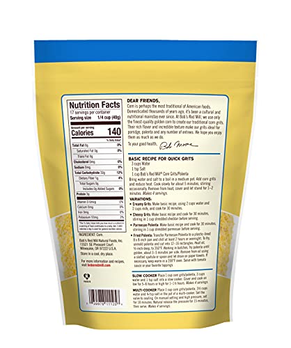 Yellow Corn Grits (24 oz each; 4 pack)