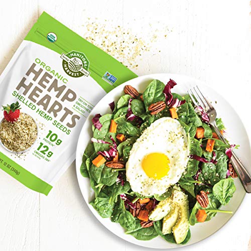 Organic Shelled Hemp Seeds (18 oz)
