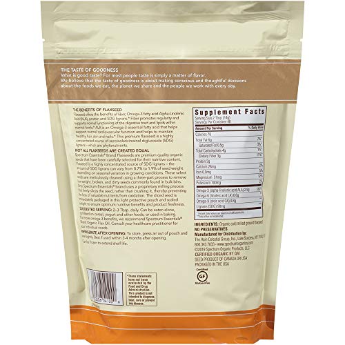 Organic Ground Premium Flaxseed (24 Oz.)