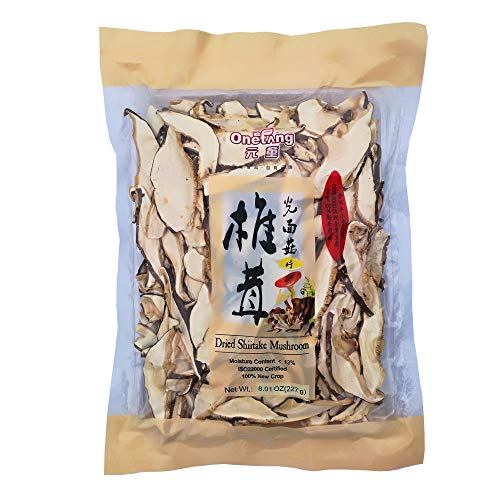 Dried Shiitake Mushroom Slices (8 oz)