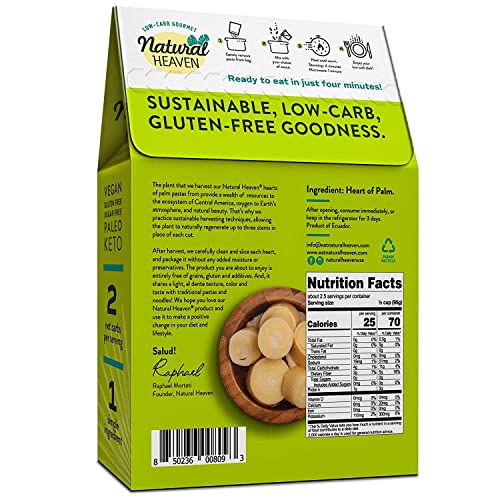 Gluten-Free Hearts of Palm Pasta Sampler (9oz 6 Count)