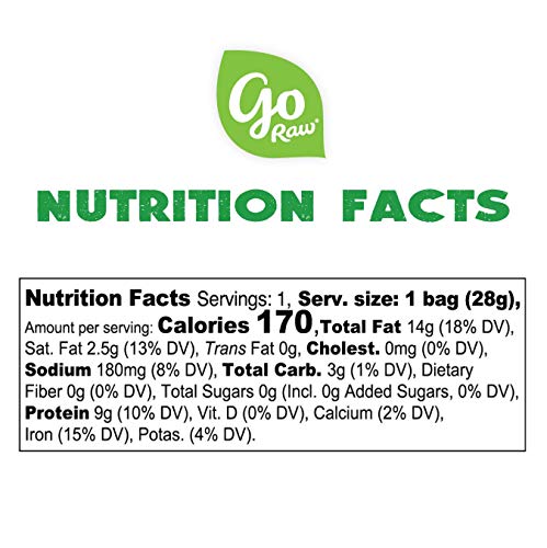 Organic Pumpkin Seeds with Sea Salt (1 oz, 12 Pack)