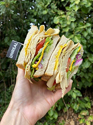 Unreal Roasted Turk'y, Thin-sliced, Plant-based, 100% Vegan (1LB)