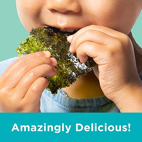 Organic Roasted Seaweed with Sea Salt (6 count)