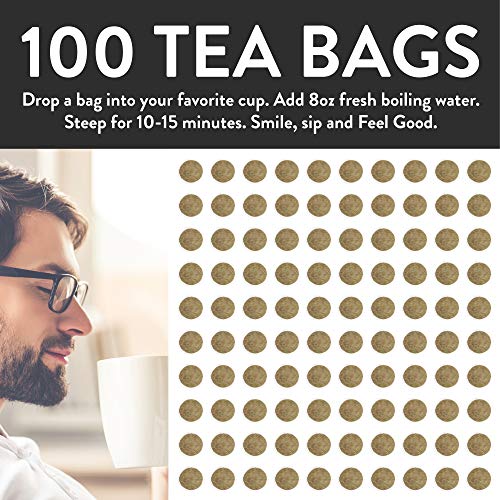 Organic Ginger Tea Bags (100 Tea Bags)