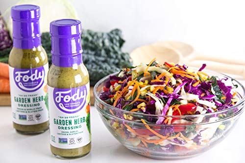 Low FODMAP Vegan Variety Salad Dressing Pack (8oz. 4 Pack)