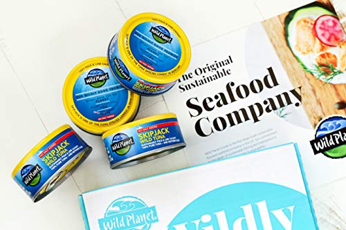 Skipjack Wild Tuna, No Salt Added (5oz, 4 Pack)