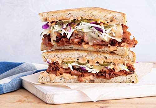 Unreal Corned Beef, Thin-sliced, Plant-based Corned Beef, 100% Vegan (1 Pound)