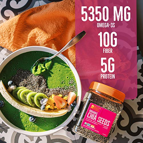 Organic Chia Seeds with Omega-3 (2 Pound)