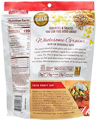 Multi-Seed Crackers, (5 Assorted 4.5 Oz Bags)