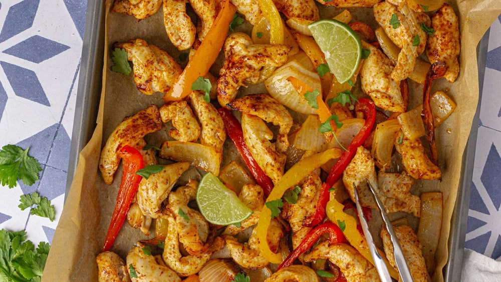 Easy Meal Prep- Sheet Pan Fajitas!