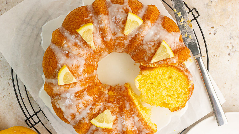 Low FODMAP Lemonade Cake