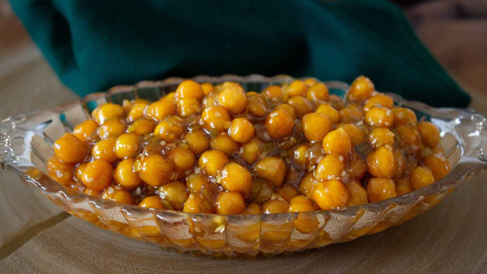 GERD-Friendly Honey Sesame Chickpeas Recipe