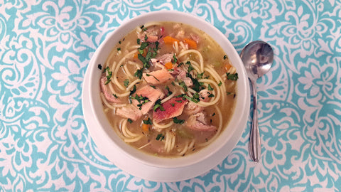 Old-Fashioned Gluten-Free, Dairy-Free Chicken Noodle Soup