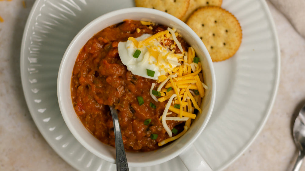 Low FODMAP Autumn Turkey Chili