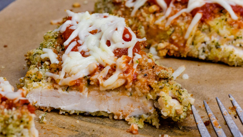 Low FODMAP Baked Chicken Parmesan