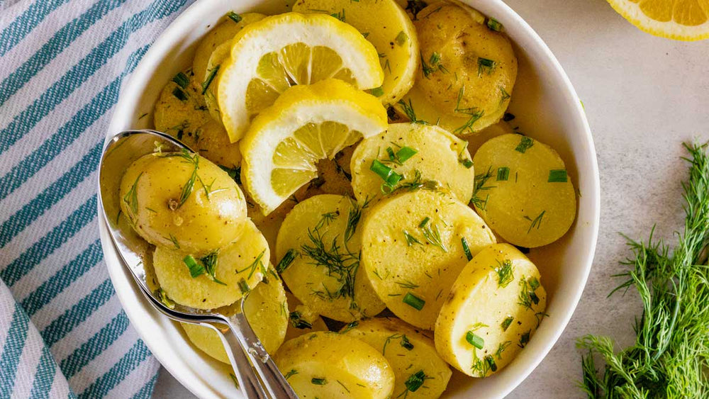 Low FODMAP Lemon Dill Potato Salad